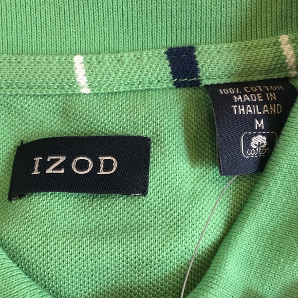 NWT Vintage IZOD Mens Polo Shirt - Picture 4 of 5